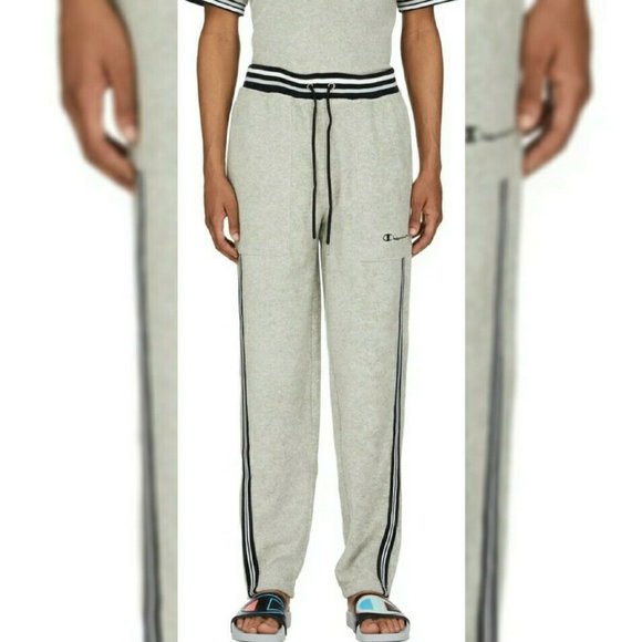 mens terry cloth sweatpants